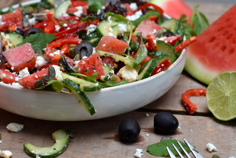 Karola's Kitchen - Kleurrijke groenten met feta